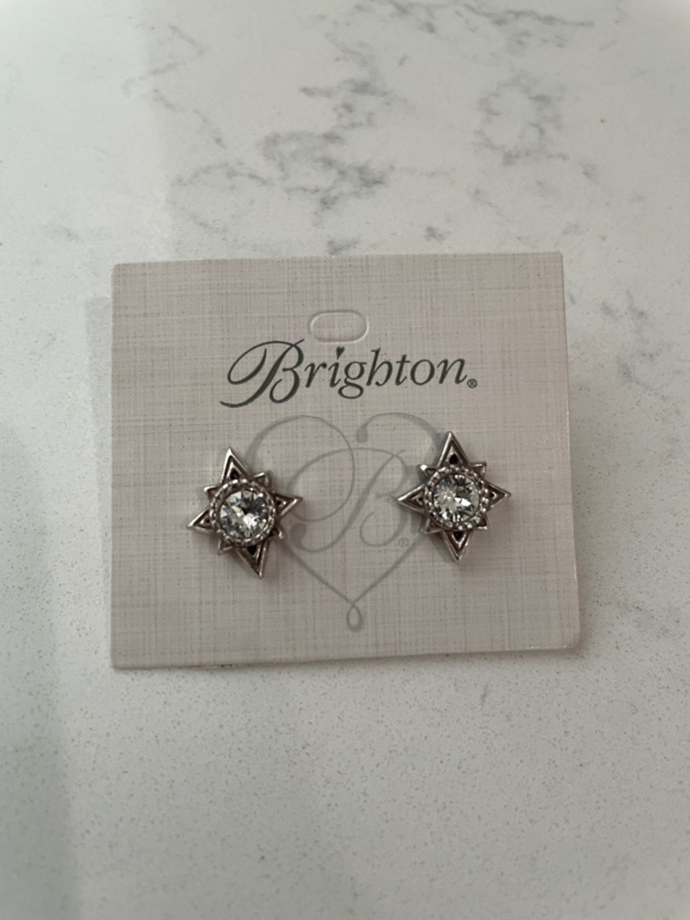Brighton halo swing earrings